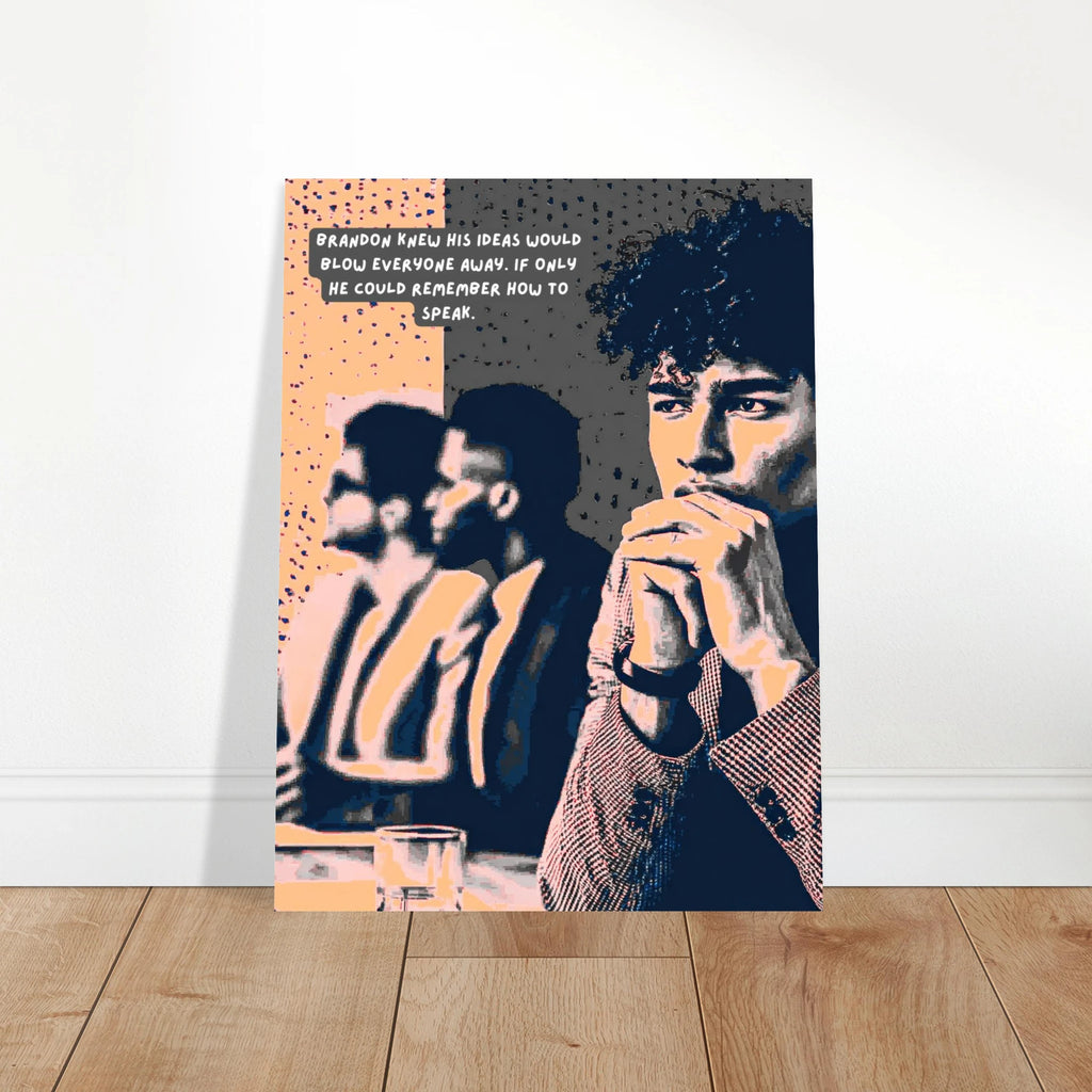 Brandon's Trapped Ideas | Matte Paper Poster | Sass & Spoons 032d3a3a-e433-4c74-a277-fd18bf3e052f Print Material