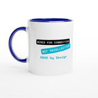 Connection not Recollection (ADHD) | Colorful Ceramic Mug | Zero Apologies 06c95d34-4a09-48e8-9479-a46d55fc5039 Kitchen & Dining > Drinkware > Mugs