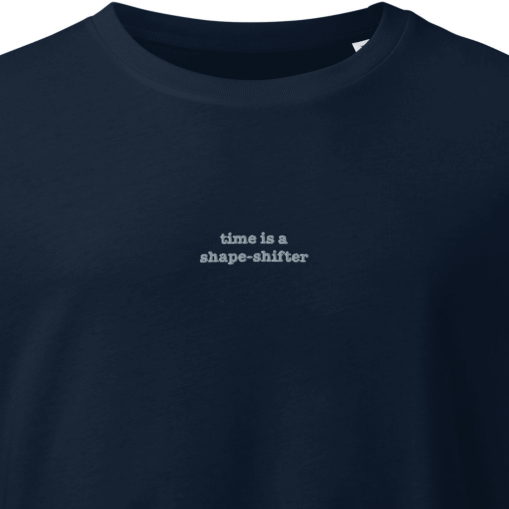 Time Is a Shape-Shifter | Unisex Organic Mid-Light T-shirt | Sass and Spoons 10_dd84ea9b-28c0-444f-b609-74d797ec3fb4 T-Shirt