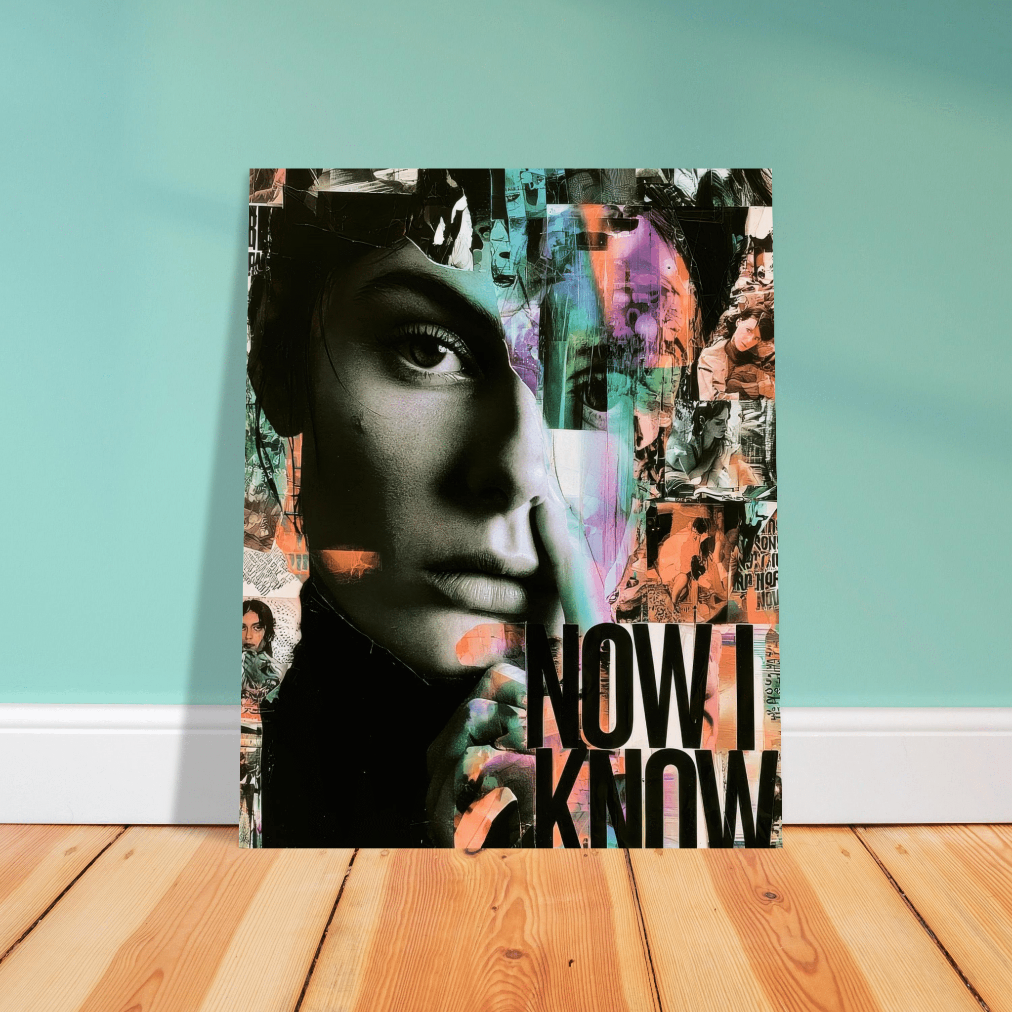Now I Know | Matte Paper Poster | Late Diagnosis 11c5aeb0-e2f4-42a0-a44a-dcf990ab09b5 Print Material
