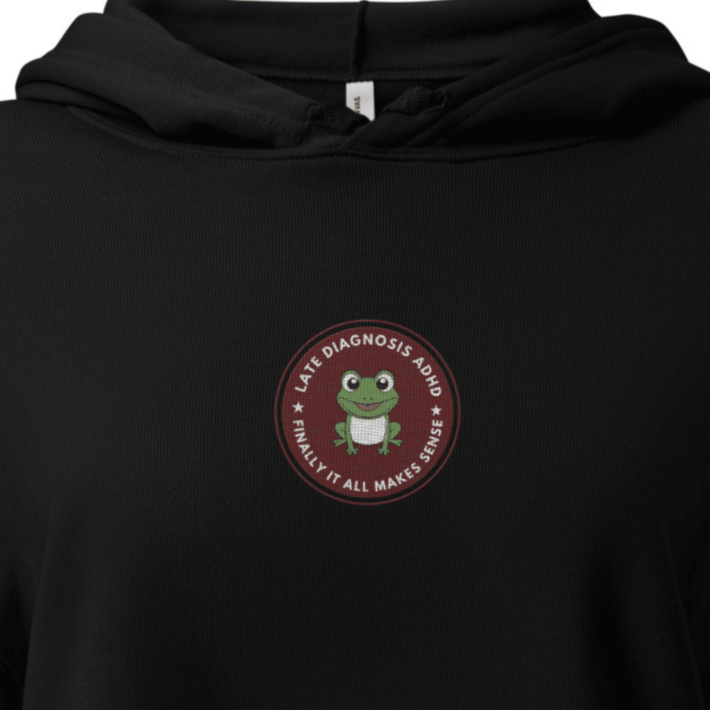 Finally ... ADHD | Soft Cropped Hoodie | Late Diagnosis 13_ee6a8035-7ed3-4e01-9435-b62da4d52320 Hoodie