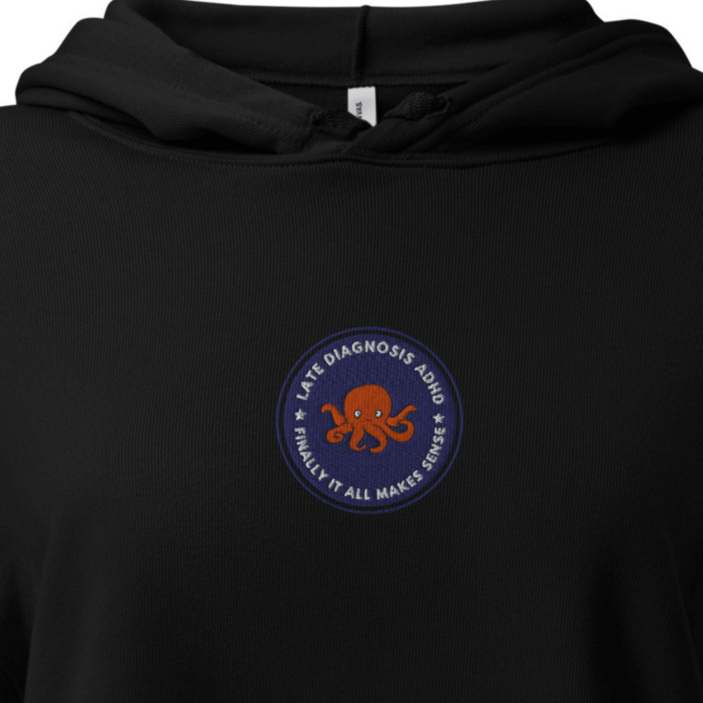 Finally ... ADHD | Soft Cropped Hoodie | Late Diagnosis 16_e0ab1c2c-f805-477e-8cad-4b84153037e8 Hoodie