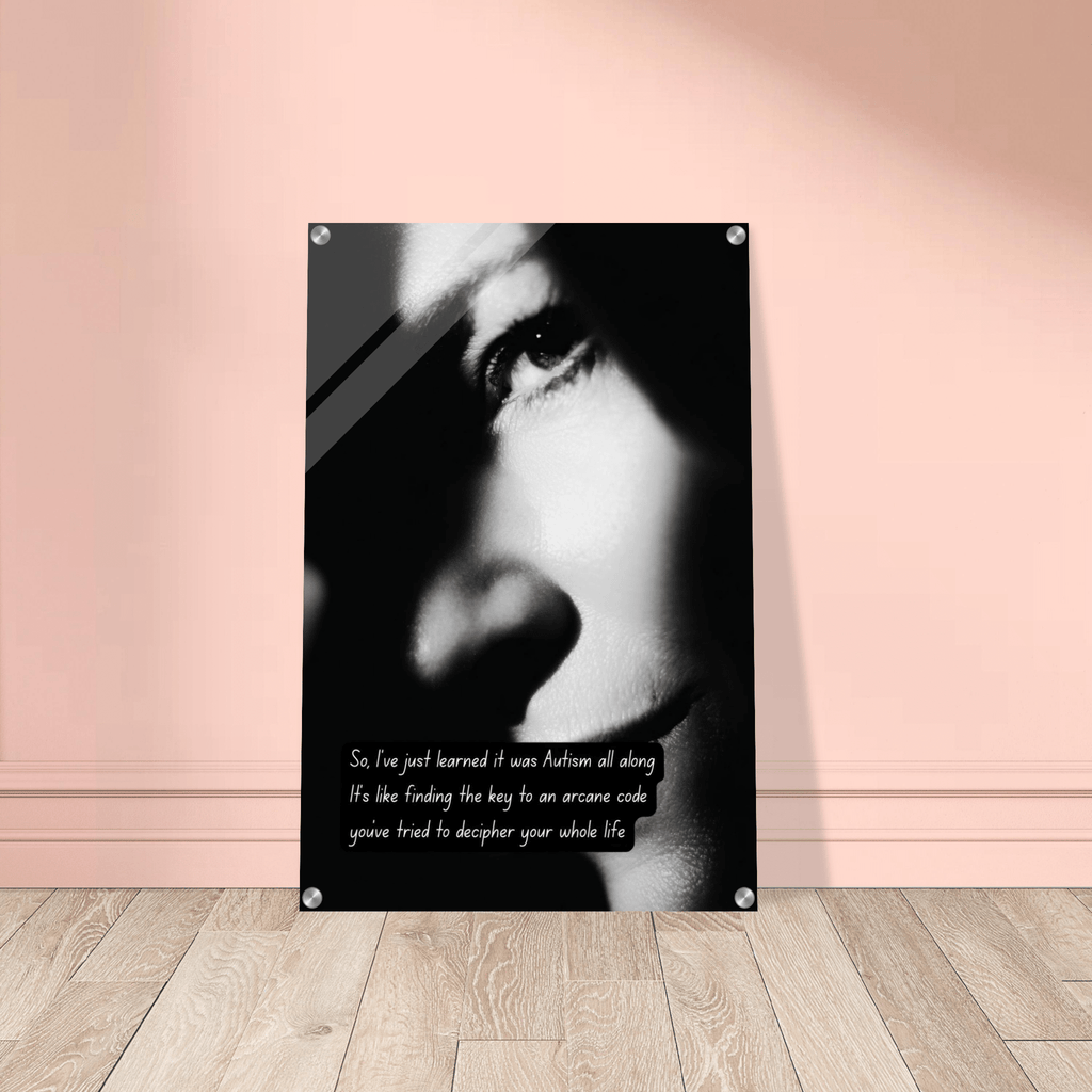 Confirmed: It's Autism (Arcane Code) | Acrylic Print | Late Diagnosis 1795ffc3-b44f-46fa-84a1-af59be345275 Acrylic Print