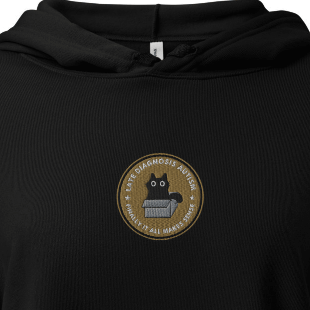 Finally ... Autism | Soft Cropped Hoodie | Late Diagnosis 18_55e367a1-1de7-4b14-b949-13ac7e468412 Hoodie