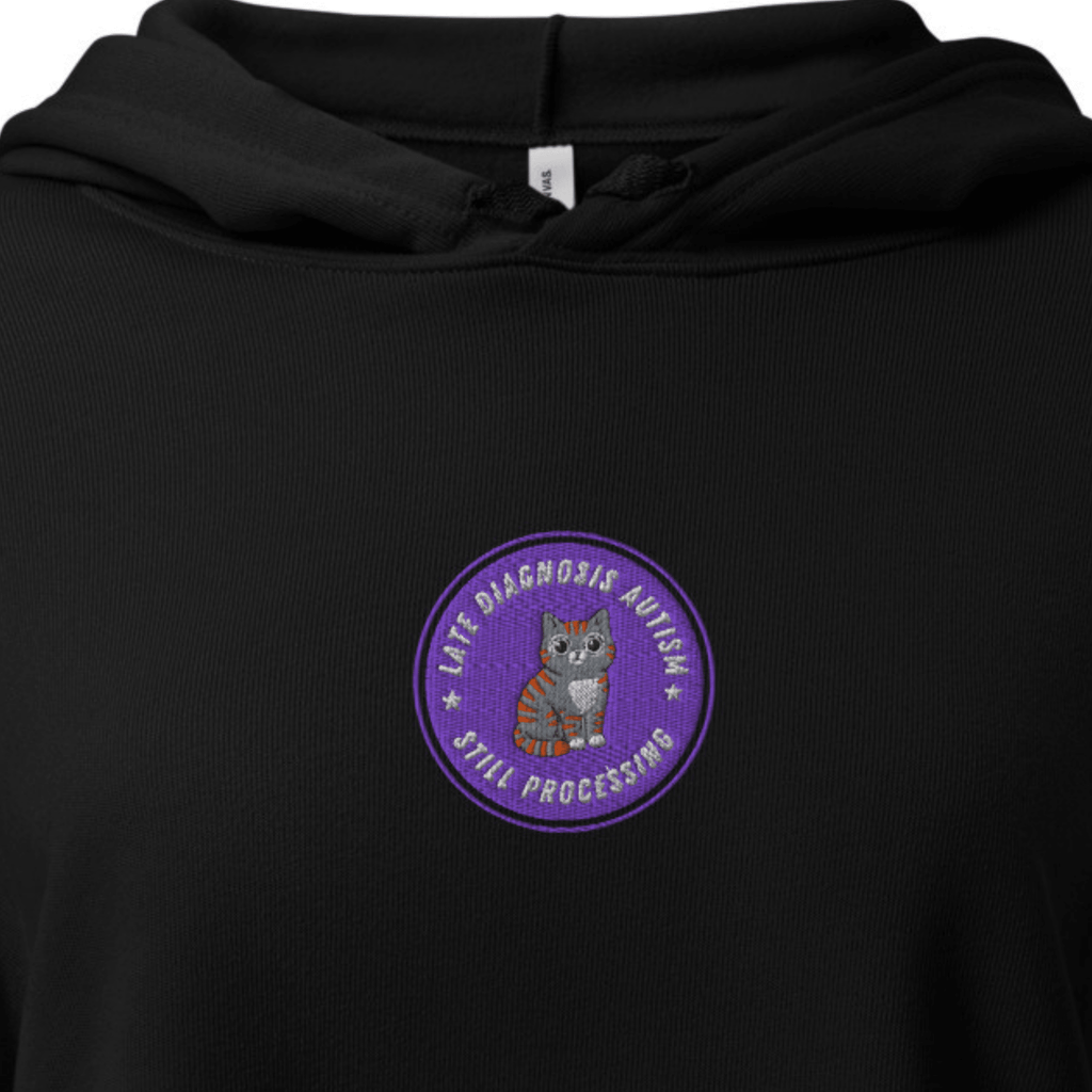 Still Processing ...Autism | Soft Cropped Hoodie | Late Diagnosis 19_62e47e33-01d2-4cc9-a518-51621c3c7f93 Hoodie