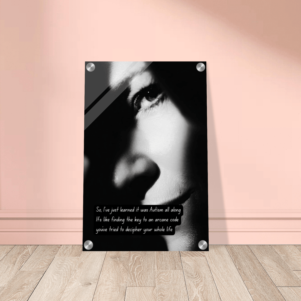 Confirmed: It's Autism (Arcane Code) | Acrylic Print | Late Diagnosis 1e97a1c4-af16-4ac9-b1e7-16de7bb50a98 Acrylic Print