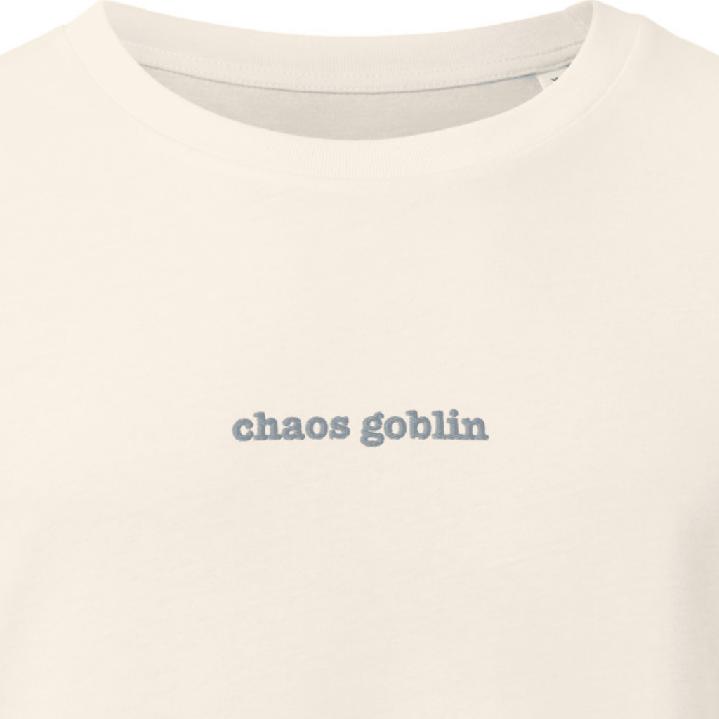 Chaos Goblin | Unisex organic mid-light t-shirt | Sass and Spoons 24_73f20668-0a05-4bef-8701-2e7e862a39e2 T-Shirt