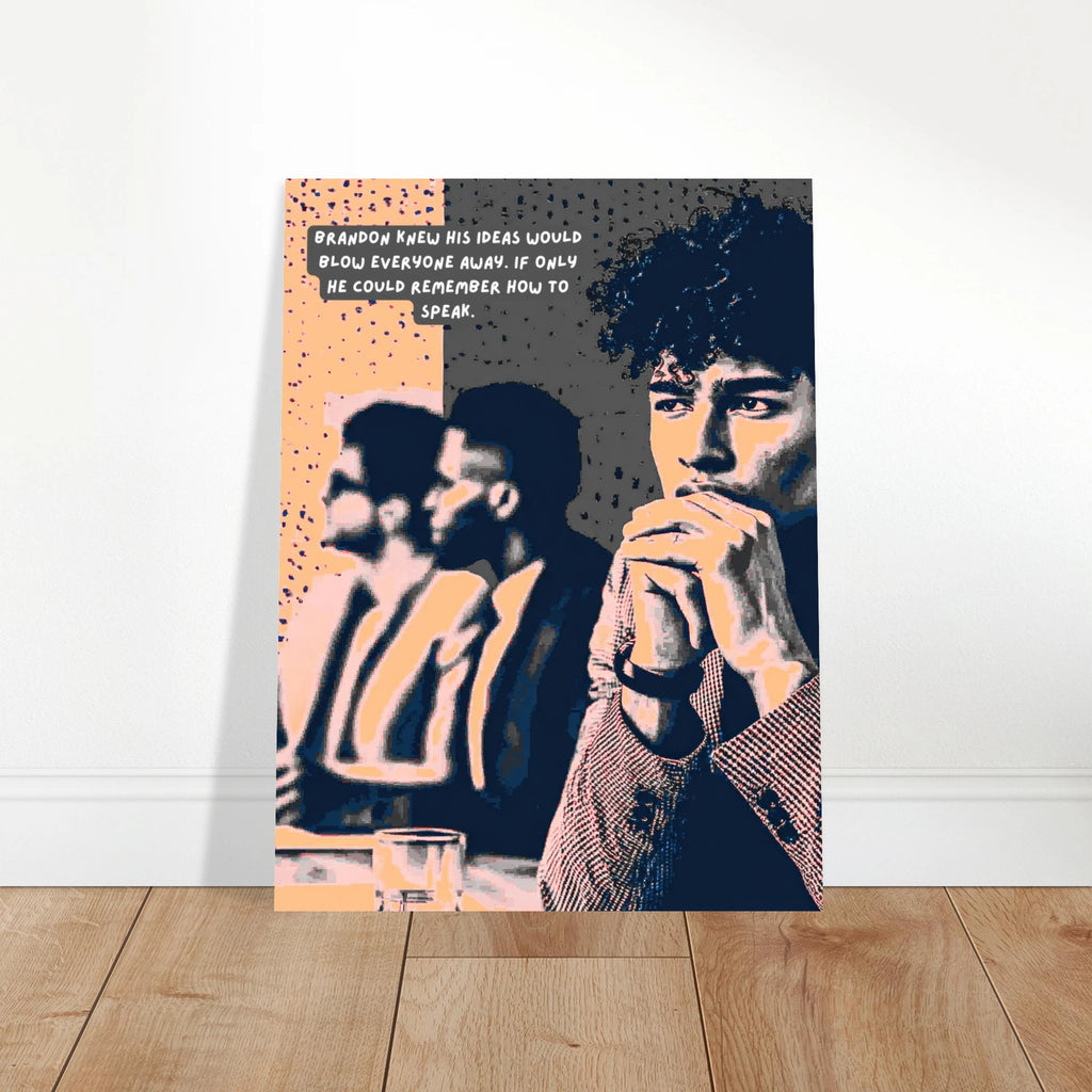 Brandon's Trapped Ideas | Matte Paper Poster | Sass & Spoons 4910d4bf-4a8a-4dc9-bbb1-707bfb169a4a Print Material