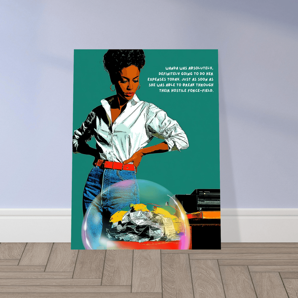 Wanda Was Going To Do Her Expenses Today | Matte Paper Poster | Sass & Spoons 737f504a-069c-4457-8cf5-b53d85df72cd Print Material
