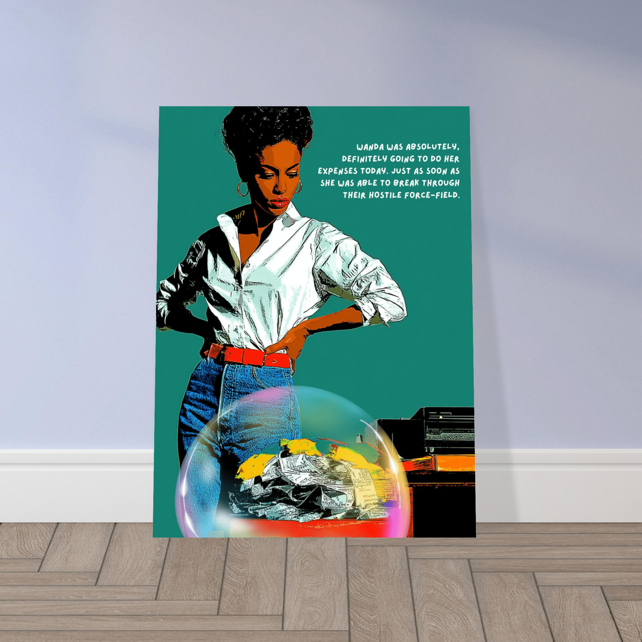 Wanda Was Going To Do Her Expenses Today | Matte Paper Poster | Sass & Spoons 737f504a-069c-4457-8cf5-b53d85df72cd Print Material