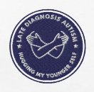 Hugging ...  (Autism) | Unisex Organic Mid-Light T-Shirt | Late Diagnosis
