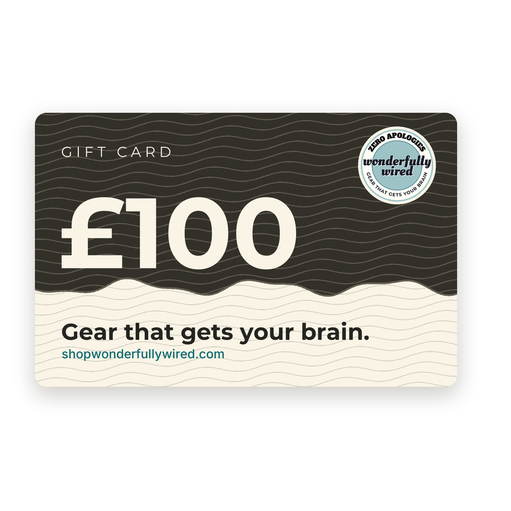 Gift Card | For gear that gets your brain | Wonderfully Wired Gifts
