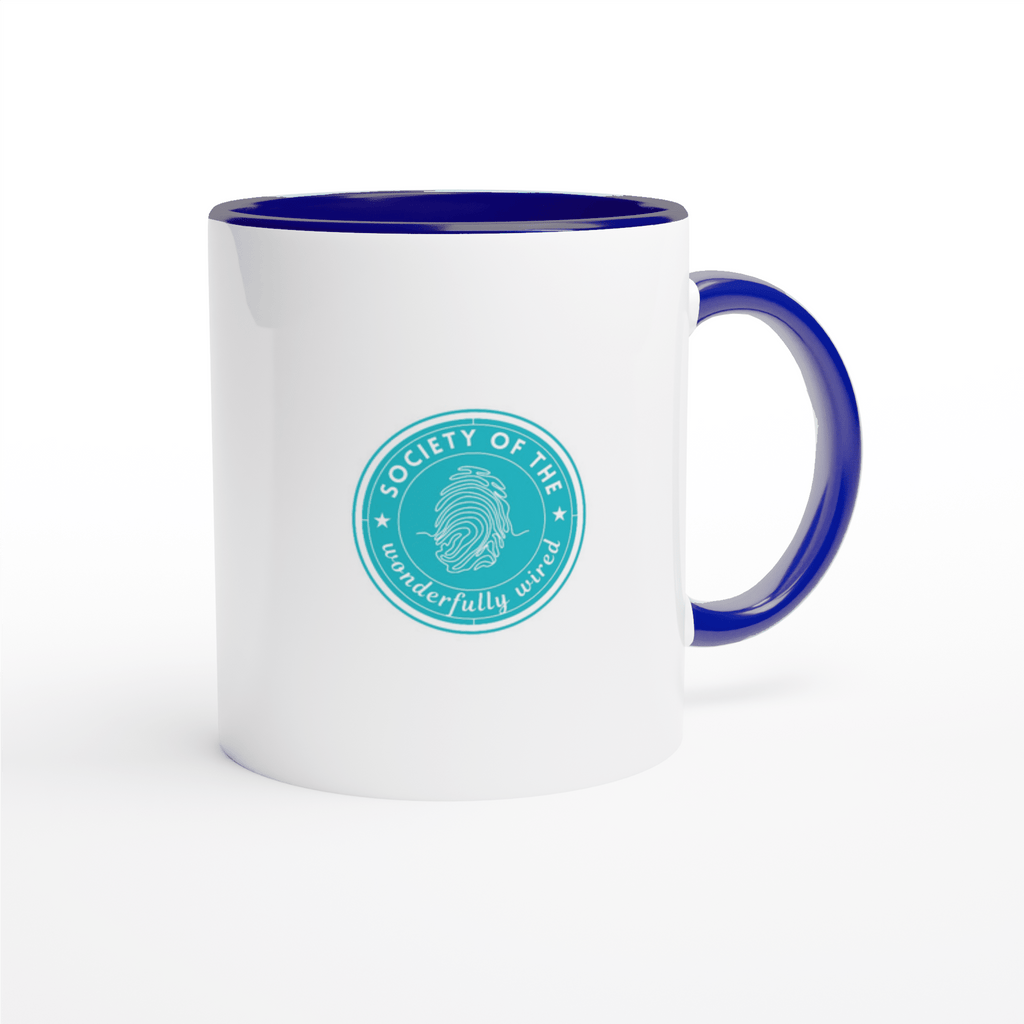 Transformation not Time-Keeping (ADHD) | Colorful Ceramic Mug | Zero Apologies bcd910a6-3431-481c-b16a-0915a7c27c63 Kitchen & Dining > Drinkware > Mugs