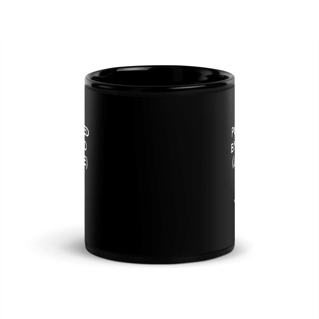 Powered by ADHD (& Wine) | Black Glossy Mug | The Neurospicy Store