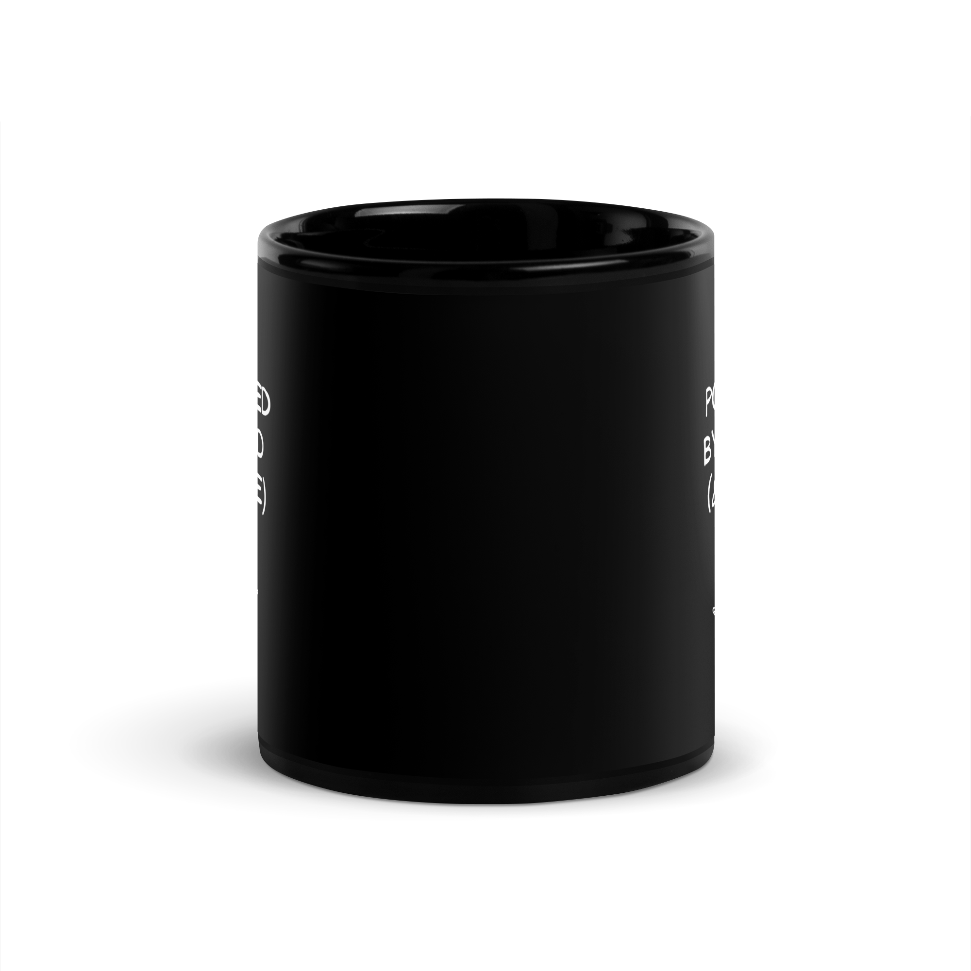 Powered by ADHD (& Wine) | Black Glossy Mug | The Neurospicy Store