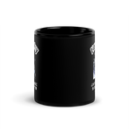 Neurospicy Astronaut | Black Glossy Mug | Dopamine Gift black-glossy-mug-black-11-oz-front-67d9f27cbcc29 Kitchen & Dining > Drinkware > Mugs