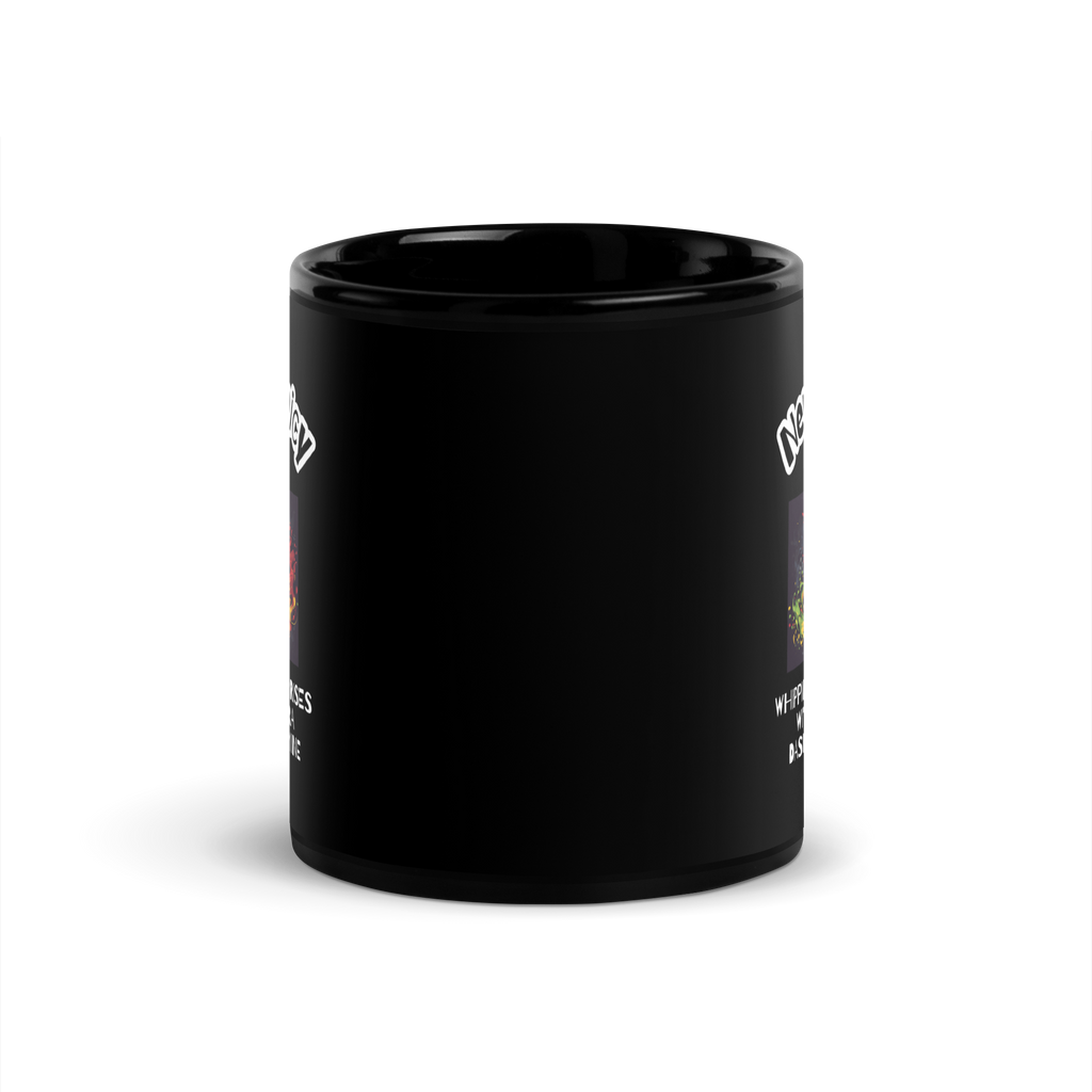 Neurospicy Chef |Black Glossy Mug | Dopamine Brain Gift black-glossy-mug-black-11-oz-front-67d9f5a0a746c Kitchen & Dining > Drinkware > Mugs