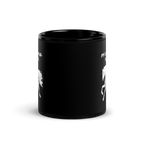 My Spirit Animal Is A Horse | Black Glossy Mug | The Neurospicy Store
