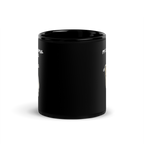 My Spirit Animal Is A Pug | Black Glossy Mug | The Neurospicy Store
