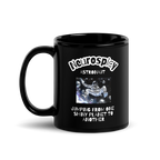 Neurospicy Astronaut | Black Glossy Mug | Dopamine Gift black-glossy-mug-black-11-oz-handle-on-left-67d9f27cbcb98 Kitchen & Dining > Drinkware > Mugs