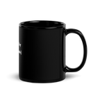 Powered by ADHD (& Chocolate) | Black Glossy Mug | The Neurospicy Store