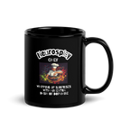 Neurospicy Chef |Black Glossy Mug | Dopamine Brain Gift black-glossy-mug-black-11-oz-handle-on-right-67d9f5a0a6a93 Kitchen & Dining > Drinkware > Mugs