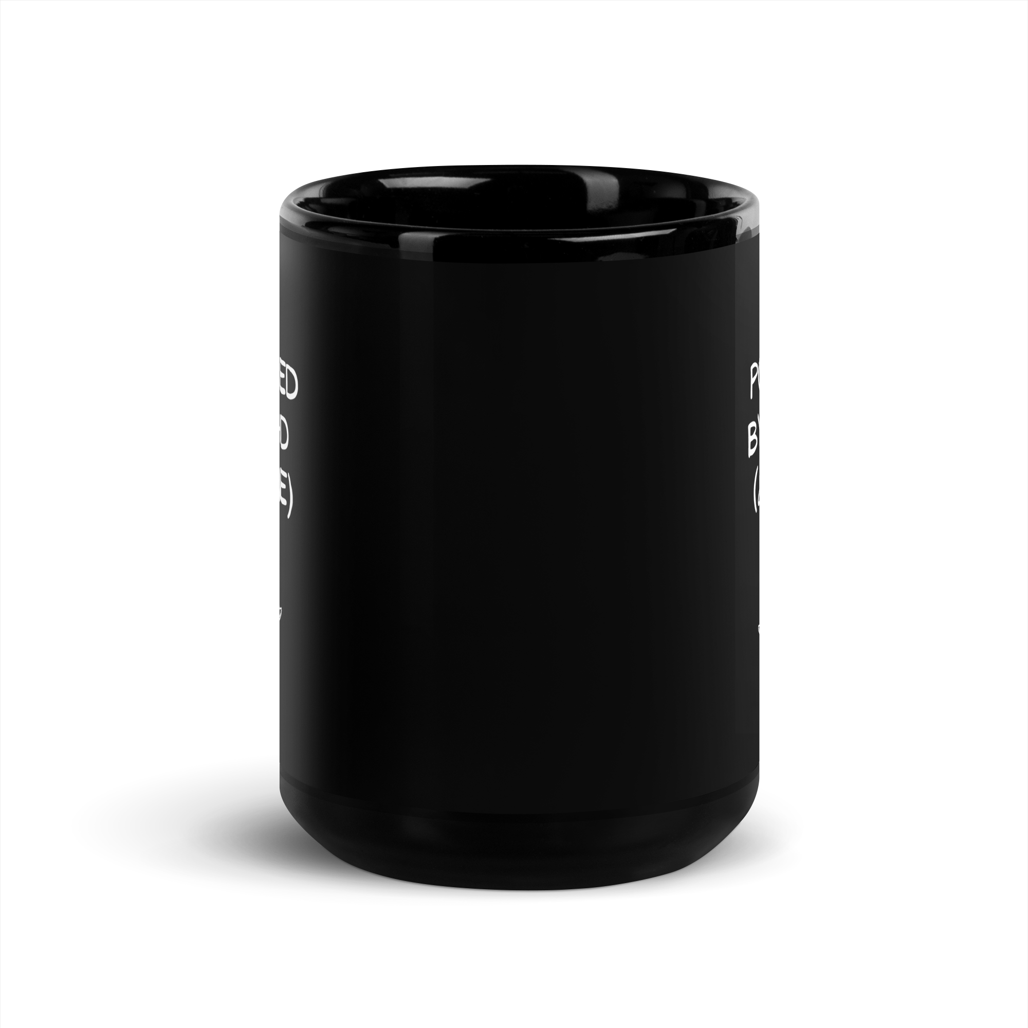 Powered by ADHD (& Wine) | Black Glossy Mug | The Neurospicy Store