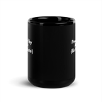 Powered by ADHD (& Chocolate) | Black Glossy Mug | The Neurospicy Store