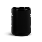 Neurospicy Astronaut | Black Glossy Mug | Dopamine Gift black-glossy-mug-black-15-oz-front-67d9f27cbcd86 Kitchen & Dining > Drinkware > Mugs