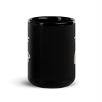 My Spirit Animal is A hedgehog | Black Glossy Mug | The Neurospicy Store