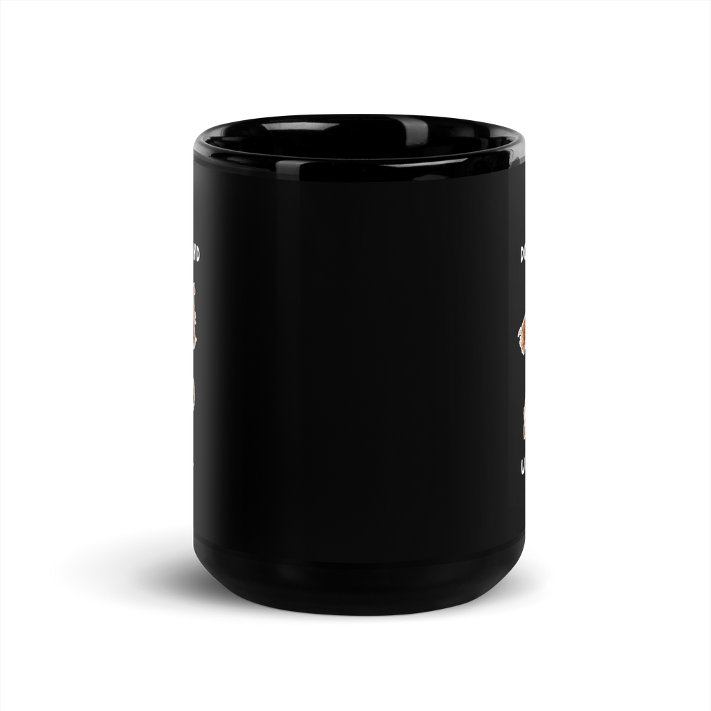 Dogs Are ADHD With a Tail | Glossy Black Mug | Dog Lovers black-glossy-mug-black-15-oz-front-67dc4db52d282 Kitchen & Dining > Drinkware > Mugs