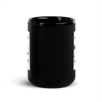 At Least Its Quiet Up Here | Black Glossy Mug | The Neurospicy Store