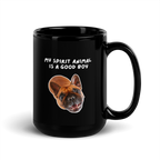 My Spirit Animal Is A Good Boy | Black Glossy Mug | The Neurospicy Store