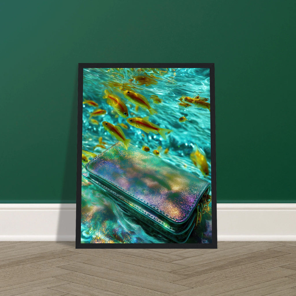Lost at Sea (A) | Semi-Glossy Poster Framed | Club Dopamine c90426d1-17c7-455f-ad30-adb4a3fcc149 Print Material