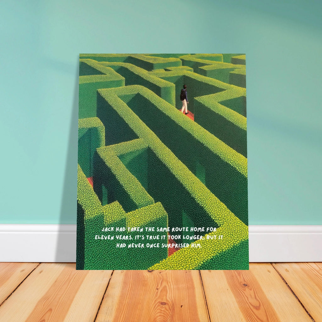 Jack's Predictable Path | Matte Paper Poster | Sass & Spoons cf31b3ef-5cee-44a9-b45f-020f1adbf408 Print Material