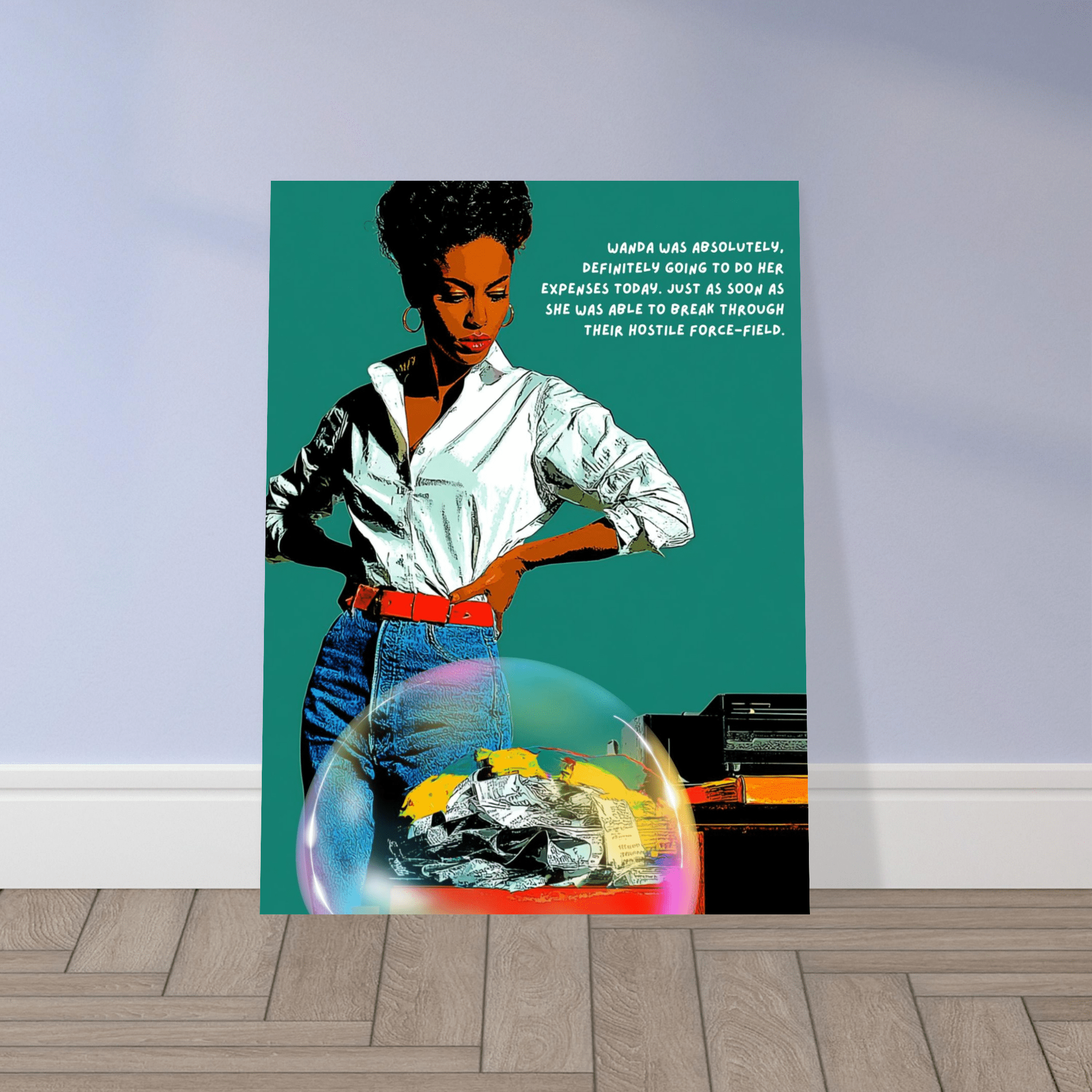 Wanda Was Going To Do Her Expenses Today | Matte Paper Poster | Sass & Spoons d9317702-0a45-458b-aab5-1cc7d71faa6d Print Material