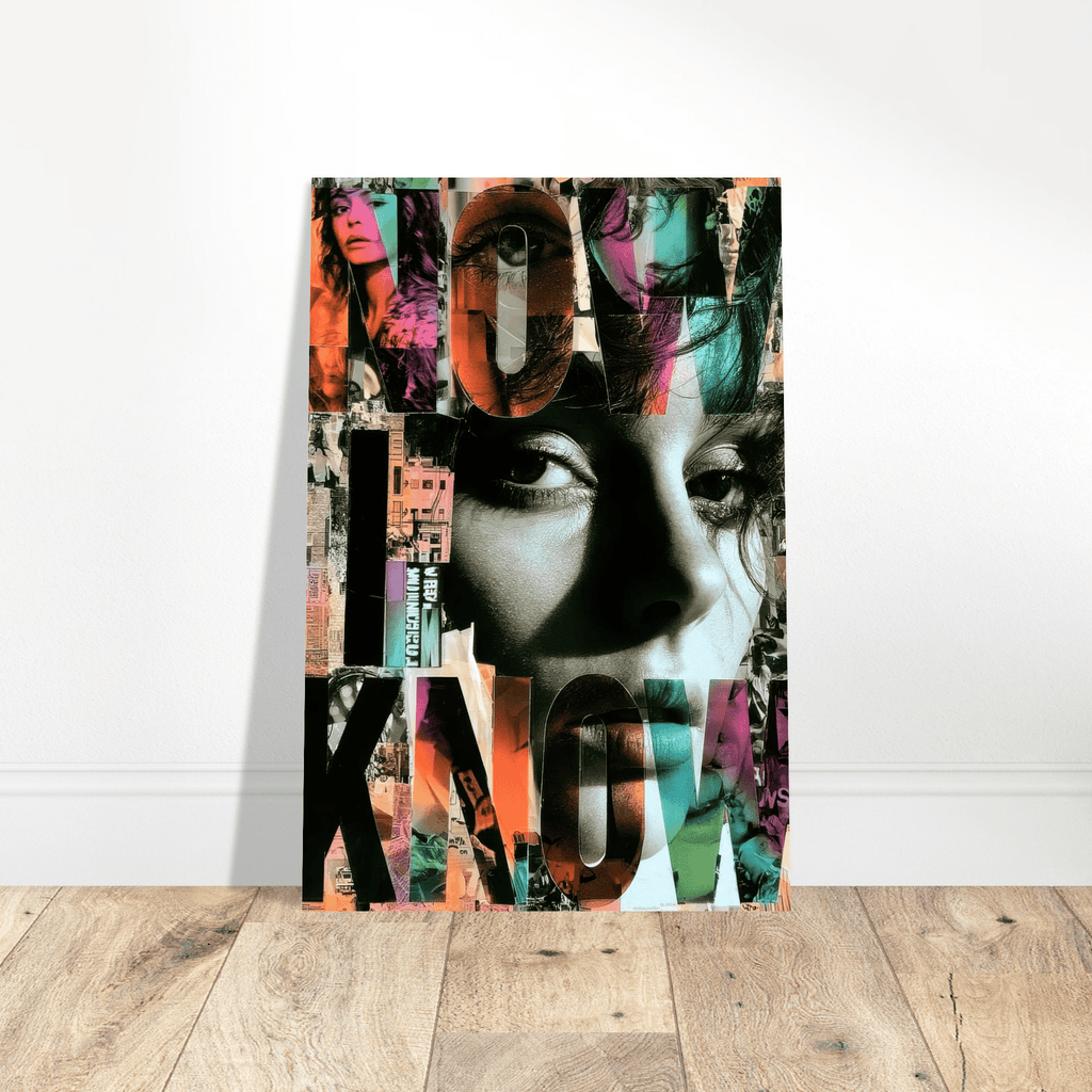 Now I Know | Matte Paper Poster | Late Diagnosis e95a80ea-8b5a-43dd-bffa-d1f9b2f394b5 Print Material