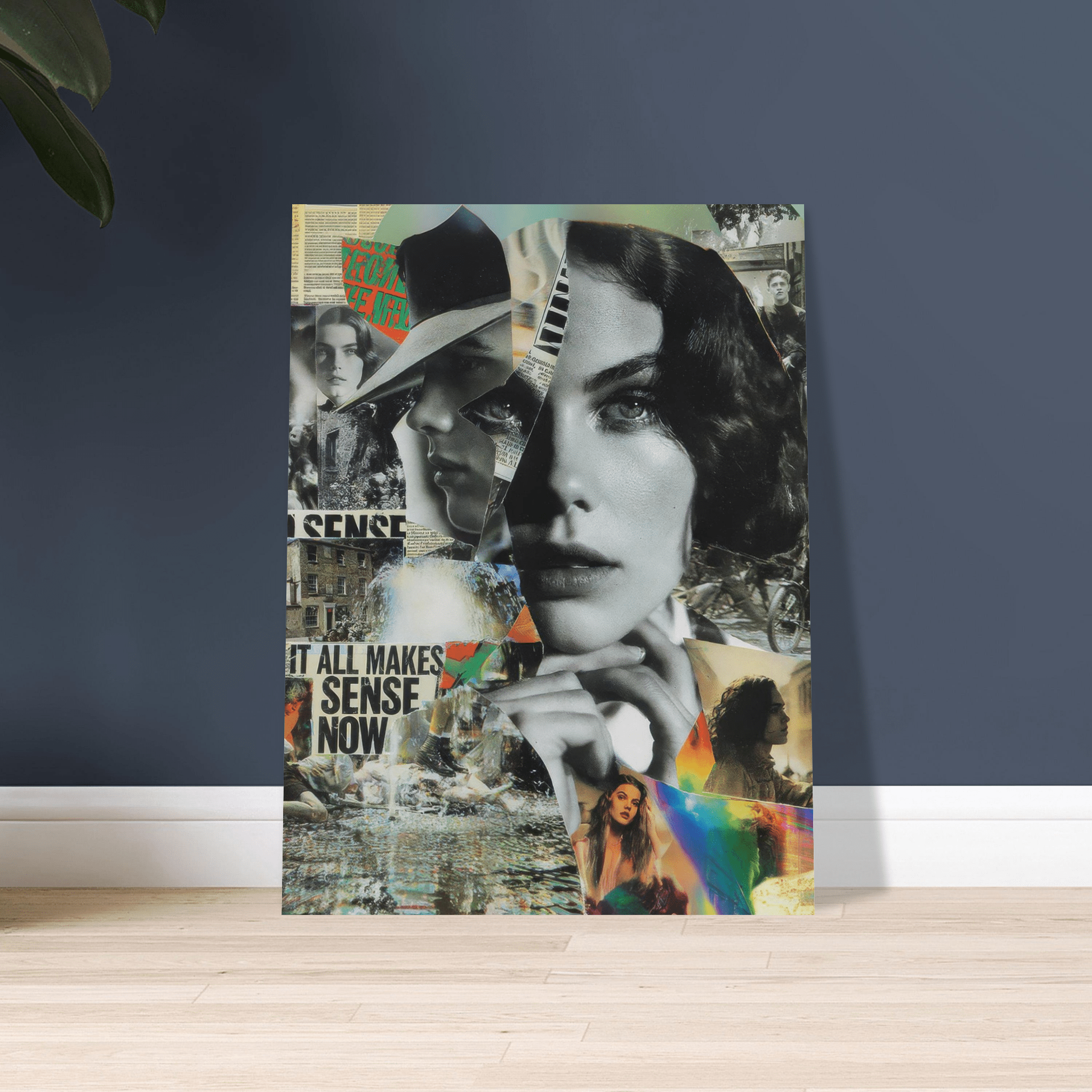 It All Makes Sense Now | Matte Paper Poster | Late Diagnosis ef907622-5122-4873-b1f1-e5880550f62a Print Material