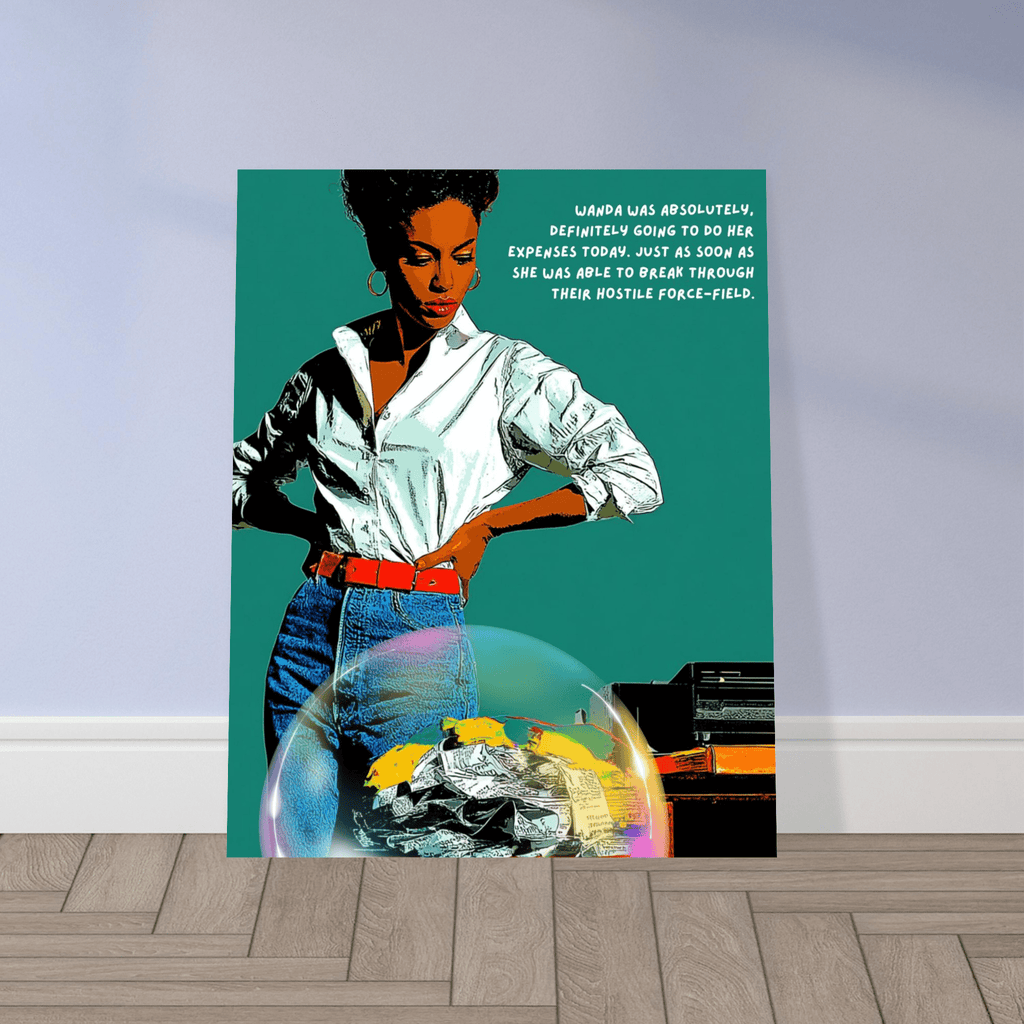Wanda Was Going To Do Her Expenses Today | Matte Paper Poster | Sass & Spoons f37414e9-8c1b-450d-9c71-9e3e1a5af620 Print Material