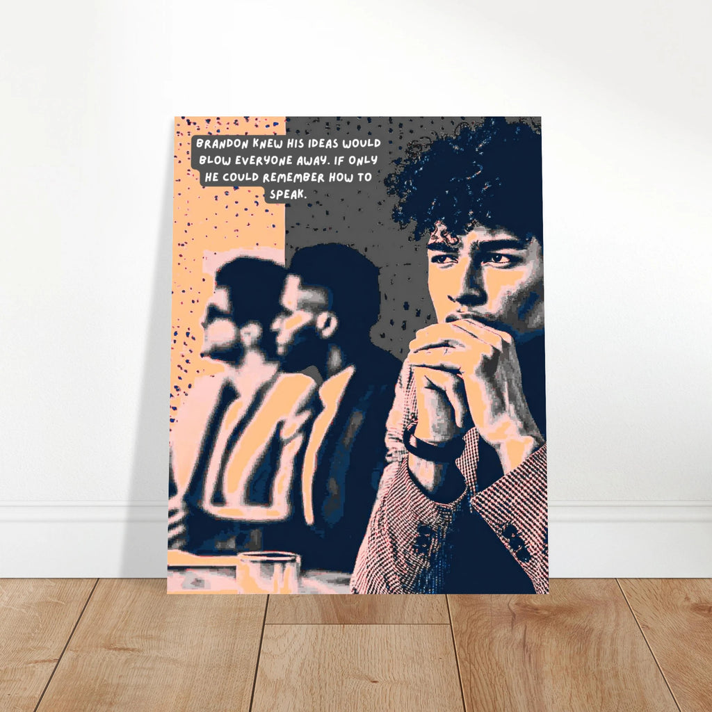 Brandon's Trapped Ideas | Matte Paper Poster | Sass & Spoons f7c92bf7-1523-4ea9-8264-88c96c5763e2 Print Material