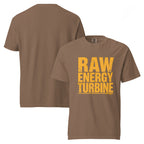 Raw Energy Turbine | Unisex Garment-Dyed Heavyweight T-Shirt | Zero Apologies unisex-garment-dyed-heavyweight-t-shirt-espresso-front-and-back-6a677784975a8 T-Shirt
