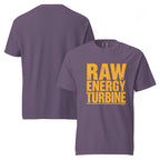 Raw Energy Turbine | Unisex Garment-Dyed Heavyweight T-Shirt | Zero Apologies unisex-garment-dyed-heavyweight-t-shirt-grape-front-and-back-6a677784975de T-Shirt