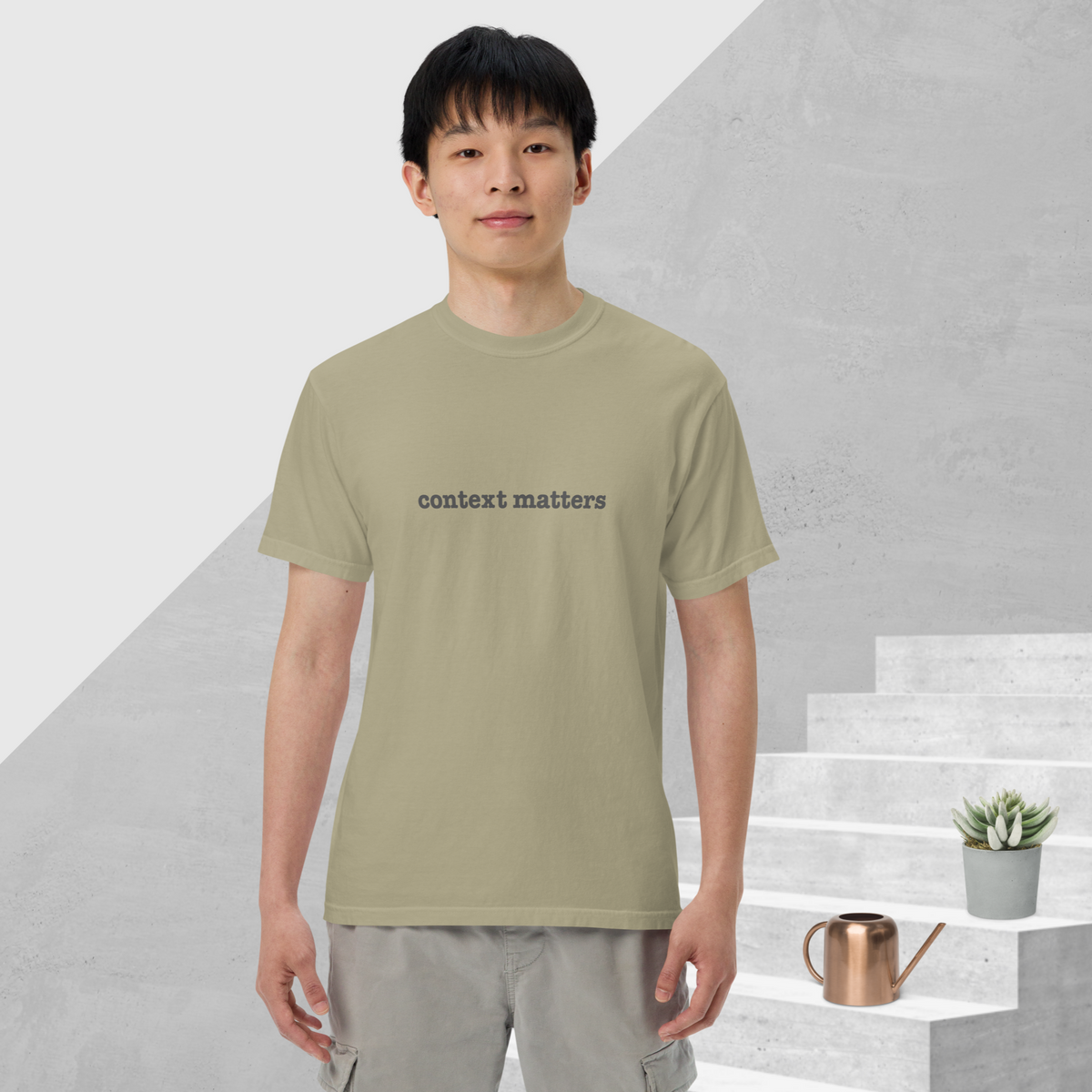 Context Matters | Unisex Garment-Dyed Heavyweight Tee | Zero Apologies