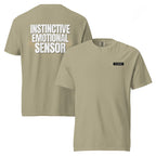 Emotional Sensor | Unisex Garment-Dyed T-Shirt | Zero Apologies unisex-garment-dyed-heavyweight-t-shirt-khaki-front-and-back-6a58fb1269429 T-Shirt