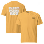 Emotional Sensor | Unisex Garment-Dyed T-Shirt | Zero Apologies unisex-garment-dyed-heavyweight-t-shirt-mustard-front-and-back-6a58fb126946e T-Shirt