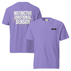 Emotional Sensor | Unisex Garment-Dyed T-Shirt | Zero Apologies unisex-garment-dyed-heavyweight-t-shirt-violet-front-and-back-6a58fb12695bc T-Shirt