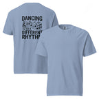 Dancing to a Different Rhythm | Unisex Garment-Dyed Heavyweight T-Shirt | Zero Apologies unisex-garment-dyed-heavyweight-t-shirt-washed-denim-front-and-back-6a675d8c94021 T-Shirt