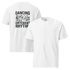 Dancing to a Different Rhythm | Unisex Garment-Dyed Heavyweight T-Shirt | Zero Apologies unisex-garment-dyed-heavyweight-t-shirt-white-front-and-back-6a675d8c94051 T-Shirt