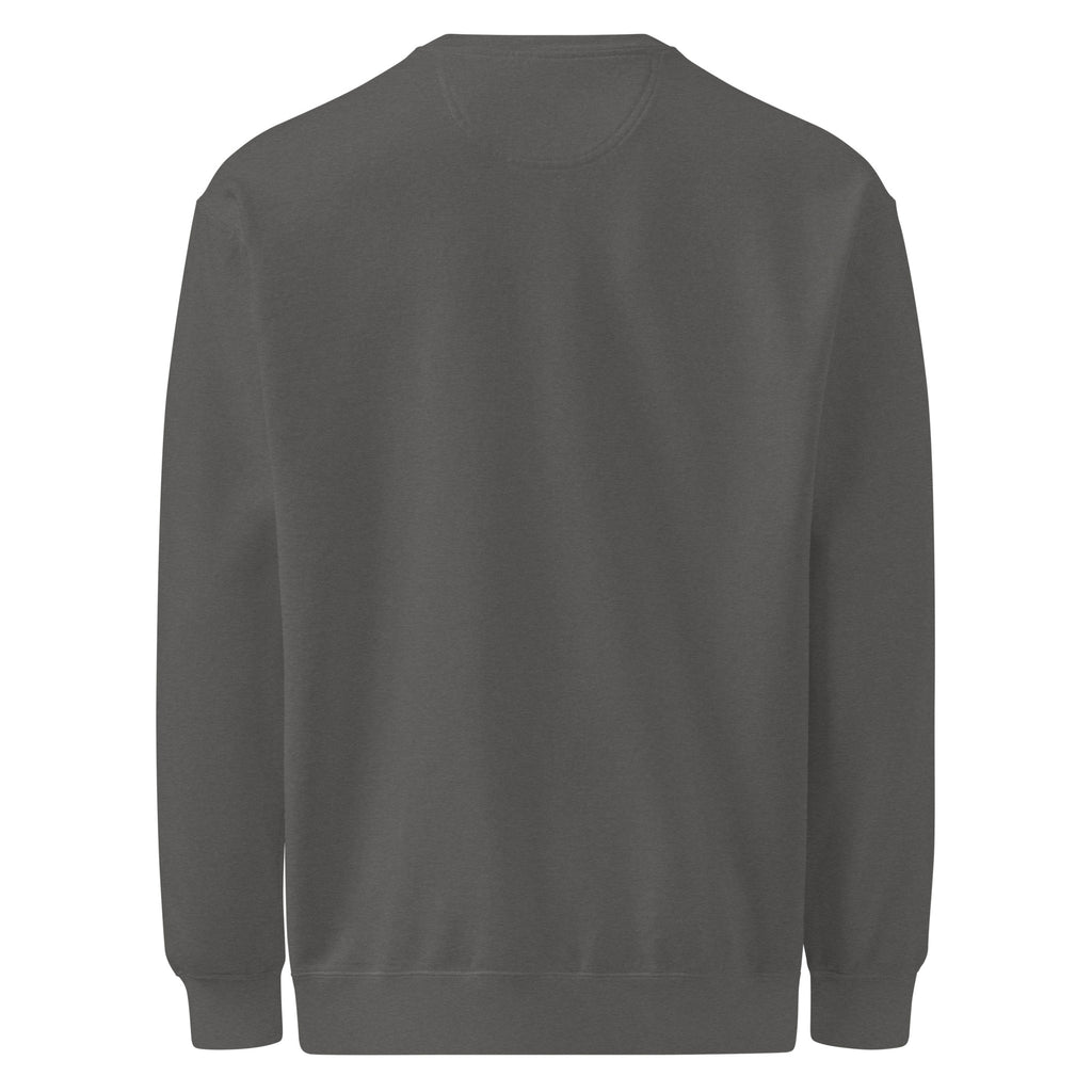 Christmas Incoming: Survival Plan Activated sweatshirt in Pepper, back view (plain)