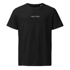 Lag isn't Lazy | Unisex Organic Mid-Light T-Shirt | Sass & Spoons unisex-organic-mid-light-crafter-t-shirt-black-front-69f4ee2cb1bc9 T-Shirt